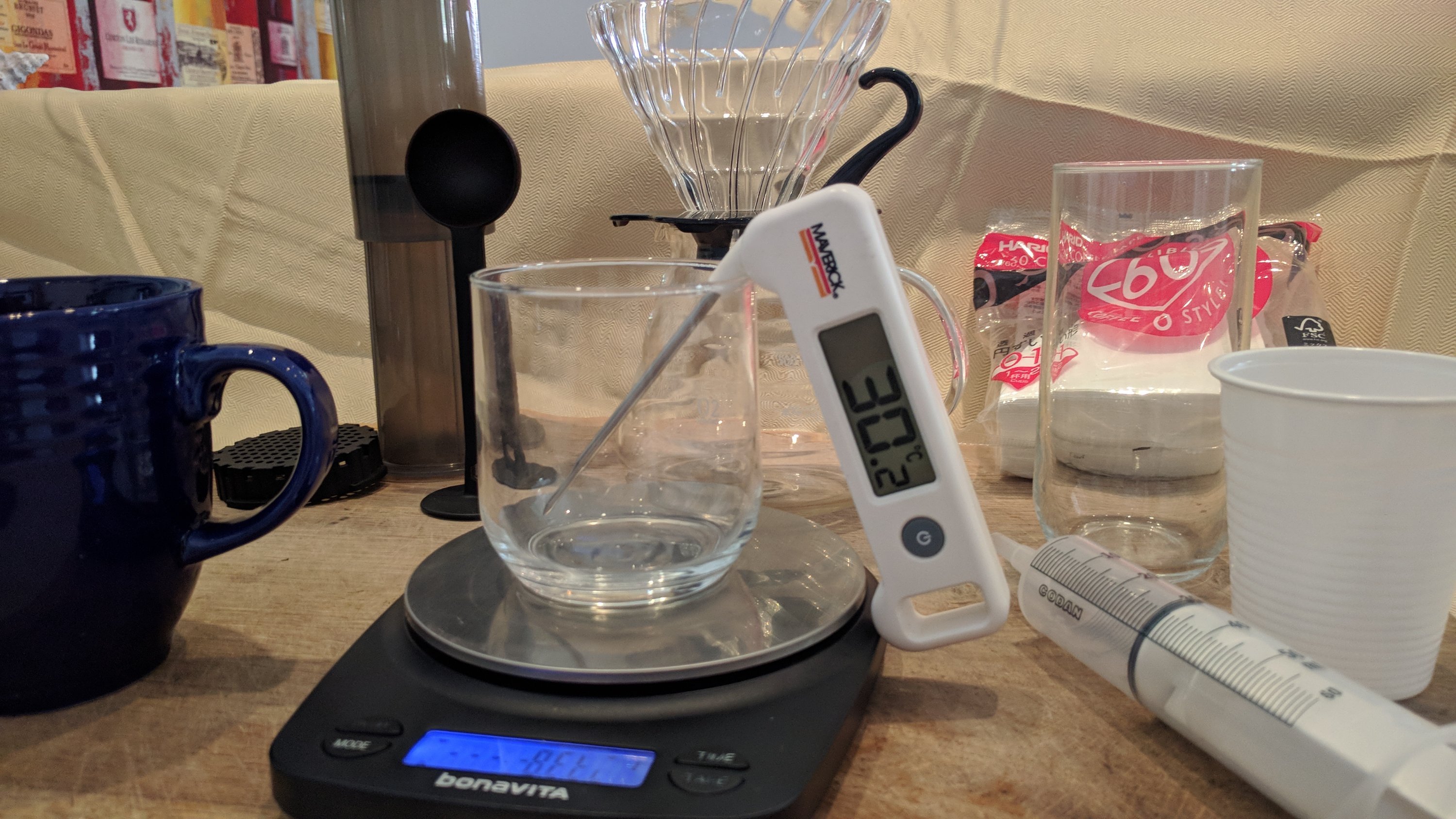 pour over coffee equipment