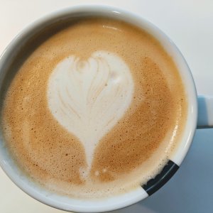 Cappuccino heart